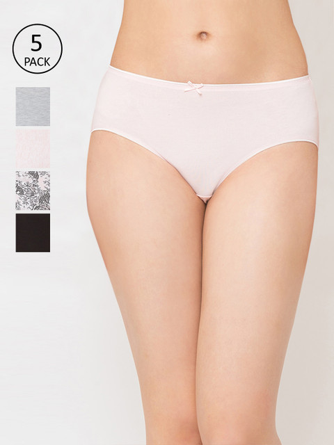 

Juliet Women Pack of 5 Multi-Coloured Hipster Briefs 060001600012738