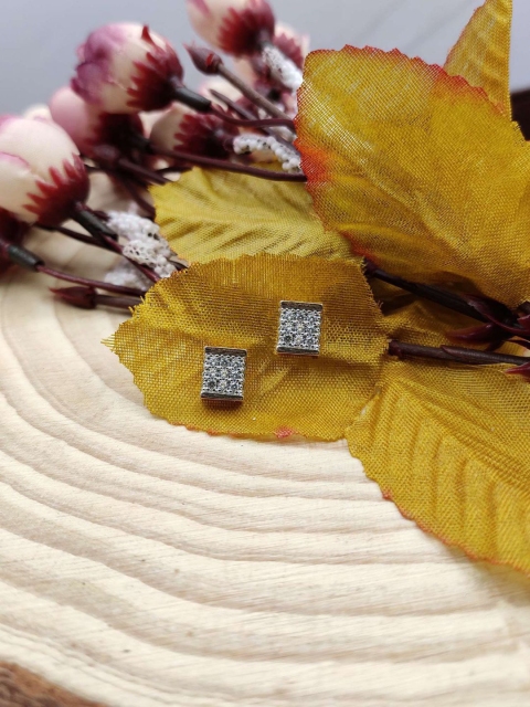 

Sia Art Jewellery Gold-Plated Geometric Studs