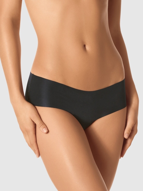 

La Senza Women Black Solid Sexy Diva Seamless Bikini Briefs 11152291-03YZ
