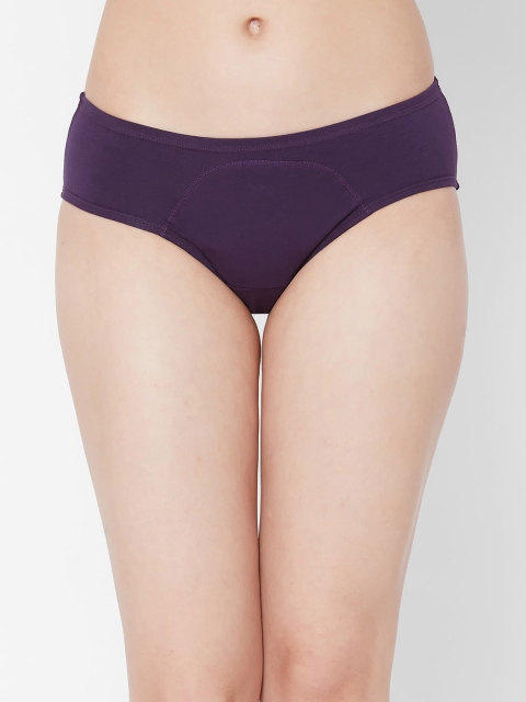 

Juliet Women Purple Solid Period Briefs 060002300006901