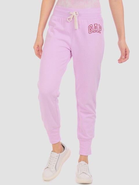 

GAP Women Lavender Logo Fleece Joggers
