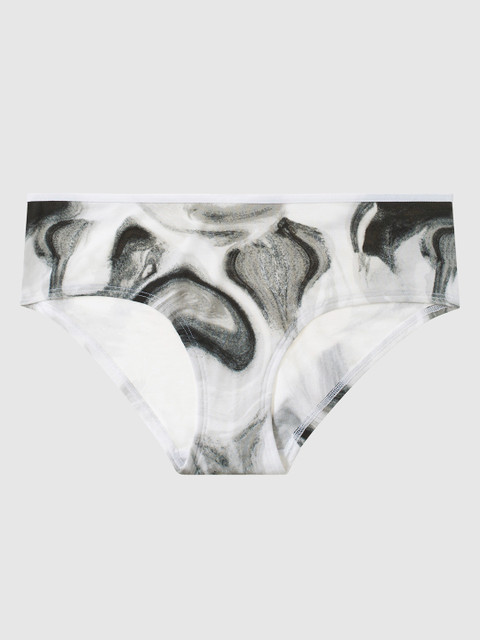 

La Senza Women Black & White Abstract Printed Hipster Briefs 11152278-4KXS
