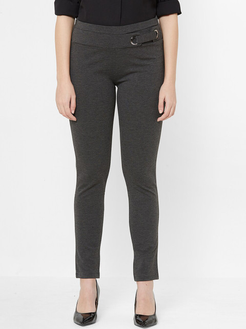 

Juliet Women Grey Solid Jeggings