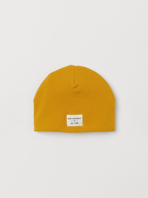 

H&M Kids Yellow Ribbed Jersey Hat