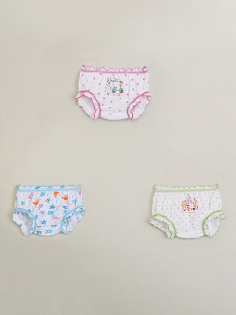

max Girls Pack Of 3 Assorted Bloomers S19CIN09MULTI