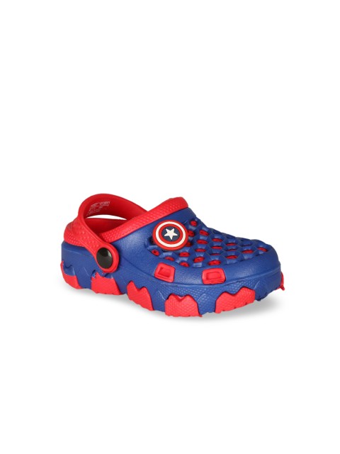

Disney Boys Red & Blue Colourblocked Clogs
