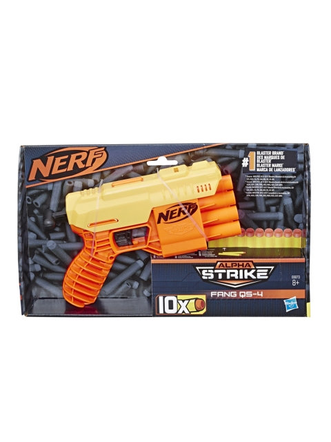 

NERF By ToysRus Boys Yellow Alpha Strike Fang QS-4 Guns & Darts