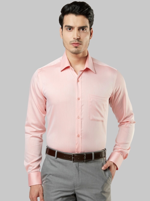 

Raymond Men Orange Regular Fit Solid Formal Shirt
