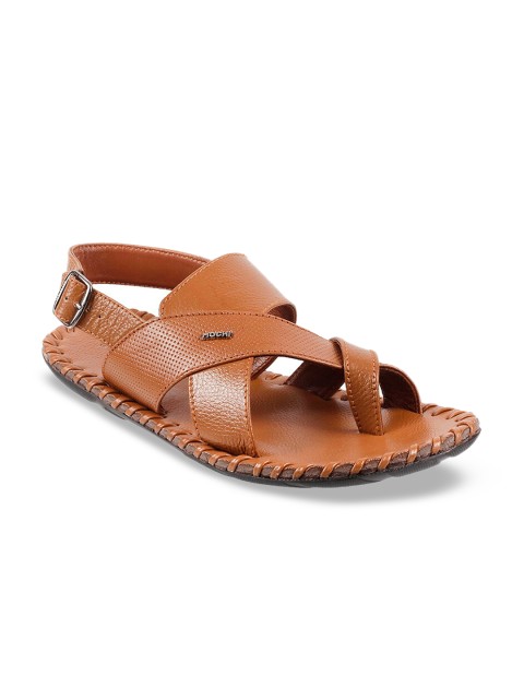 

Mochi Men Tan Brown Comfort Sandals