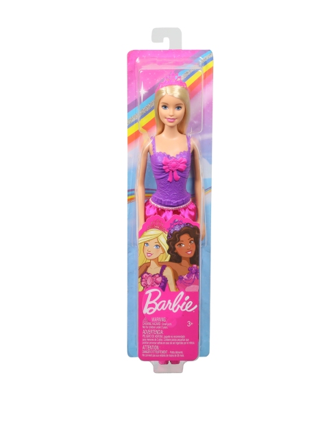 

Barbie Kids Pink & Purple Blonde Hair Princess Doll