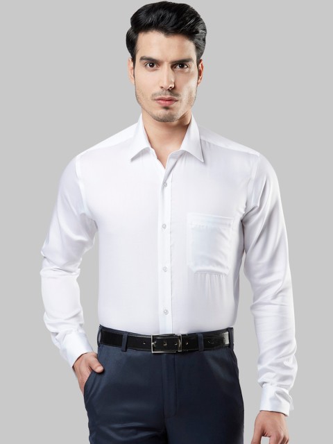 

Raymond Men White Regular Fit Solid Formal Shirt