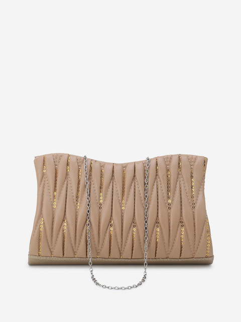 

Element Cart Brown Embellished Purse Clutch