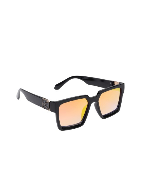 

Swiss Design Unisex UV Protected Lens Square Sunglasses SDSG, Orange