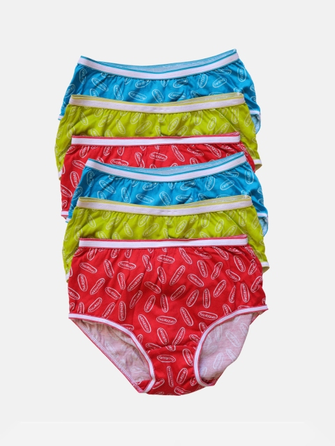 

Red Rose Girls Pack Of 6 Assorted Basic Briefs BABY-46-20