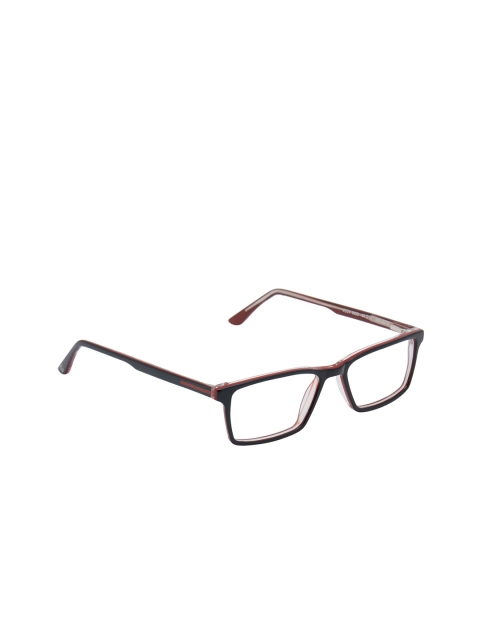

VAST Unisex Black Solid Full Rim Rectangle Frames ACETATE_1003_C5