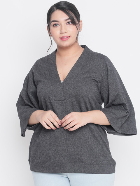 

Amydus Women Grey Solid Top
