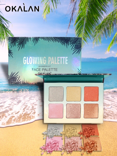 

Okalan Glowing Palette C 22 g, Multi