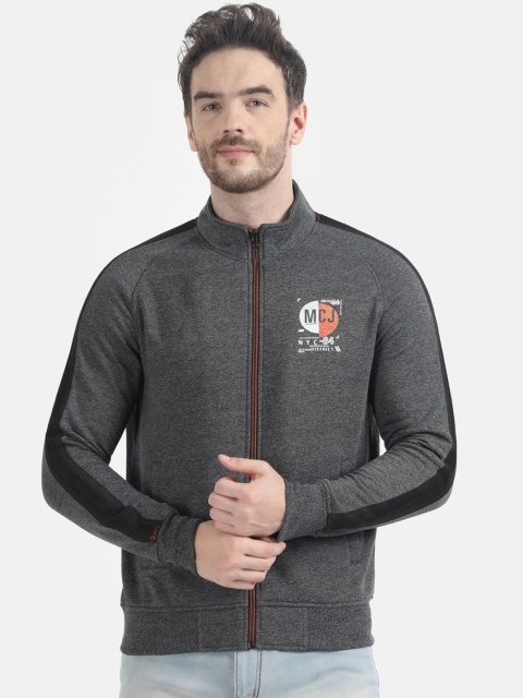 

Monte Carlo Men Grey Solid Sweatshirt