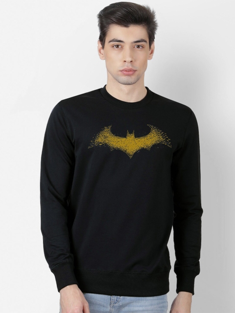 

Free Authority Men Black Batman Printed Sweatshirt