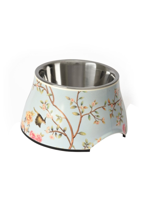 

Heads Up For Tails Multicoloured Printed Springtime Melamine Dog Bowl, Multi