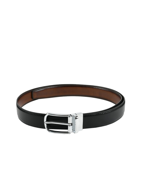 

WINSOME DEAL Men Black Solid Belt