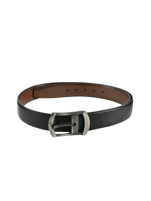 

WINSOME DEAL Men Black Solid Belt