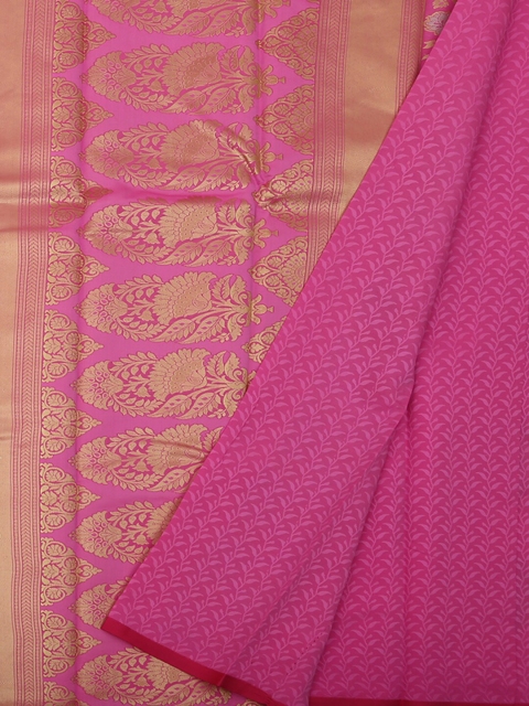 

Pothys Pink Woven Design Pure Cotton Saree