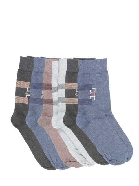 

Dollar Men Pack of 6 Assorted Ankle-Length Socks