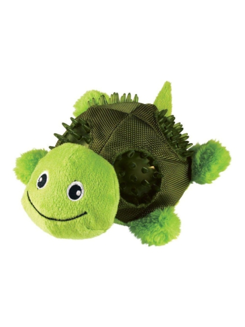 

KONG Green Solid Shells Turtle Dog Toy