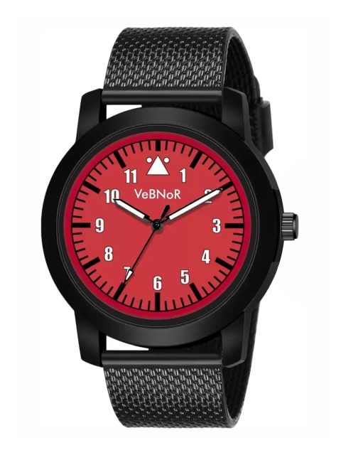 

VeBNoR Boys Red Analogue Watch WT 501
