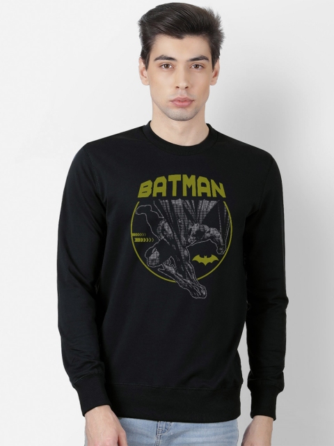 

Free Authority Men Black & Grey Batman Printed Pullover Sweatshirt