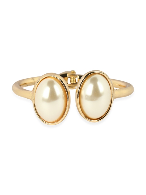 

ANIKAS CREATION Gold Plated Handpainted Bangle Style Bracelet