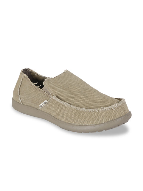 

Crocs Men Khaki Solid Flat Boots