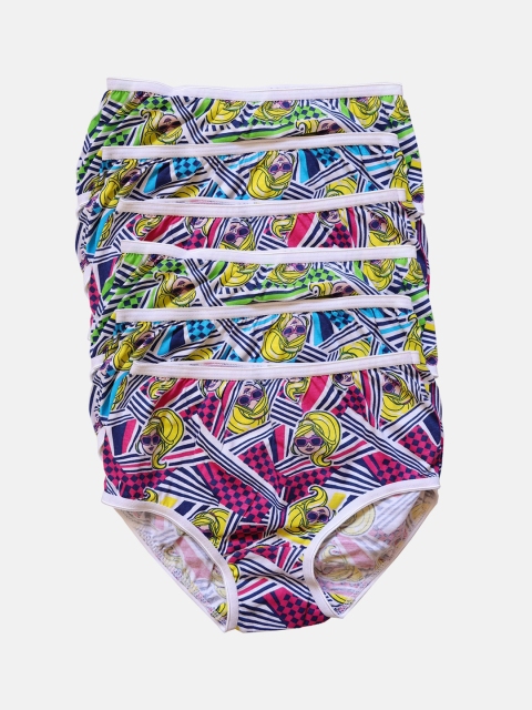 

Red Rose Girls Pack Of 6 Assorted Basic Briefs BABY-07-28