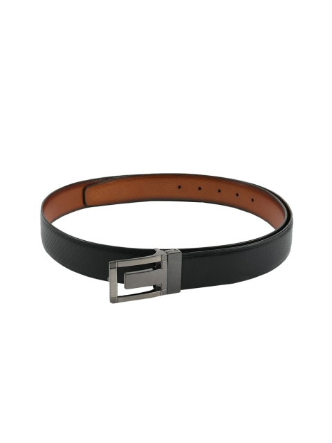 

WINSOME DEAL Men Black & Brown Solid Belt