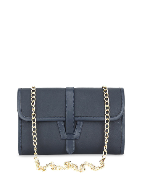 

yelloe Blue Solid Sling Bag