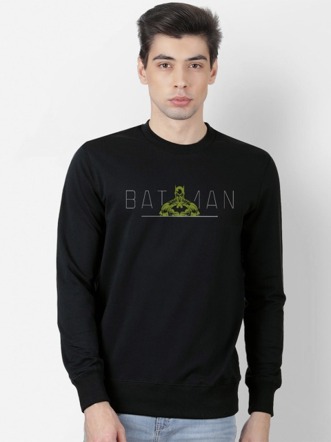 

Free Authority Men Black & Green Batman Printed Sweatshirt