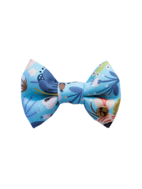 

Heads Up For Tails Multicoloured Printed Detachable Cat Bow Tie, Multi