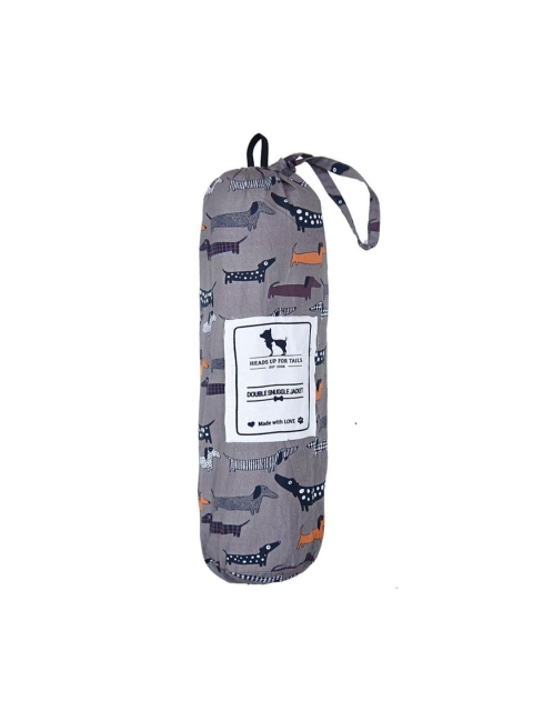 

Heads Up For Tails Black Printed Double Snuggle Dog Jacket