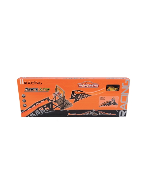 

Majorette By ToysRus Kids Orange & Black Racing Jump Set With Car