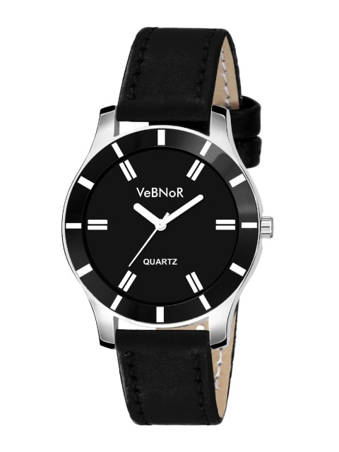 

VeBNoR Girls Black Analogue Watch WT 605 BLACK