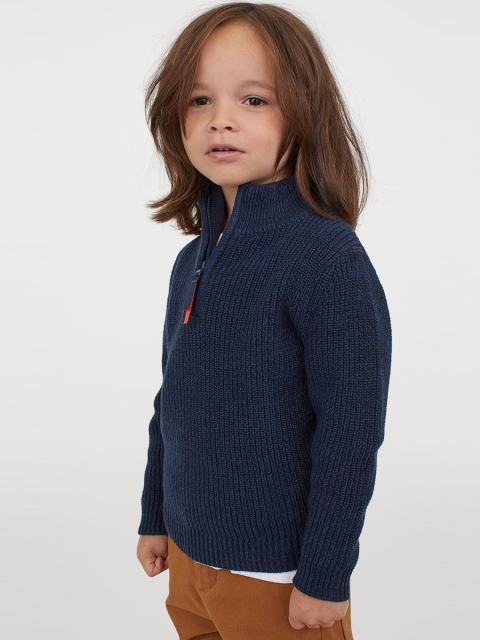 

H&M Boys Ribbed cotton jumper, Blue