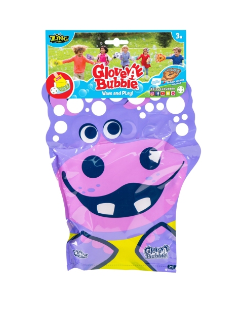 

Glove A Bubbles Kids Purple & Yellow Glove A Bubble Hippo
