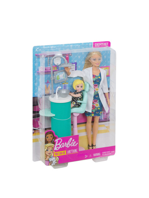 

Barbie Kids Multicoloured Dentist Doll & Playset, Multi