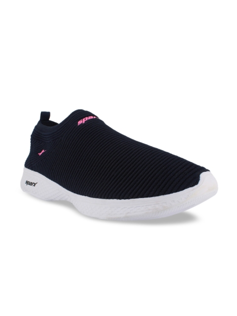 

Sparx Women Navy Blue Mesh Running Shoes