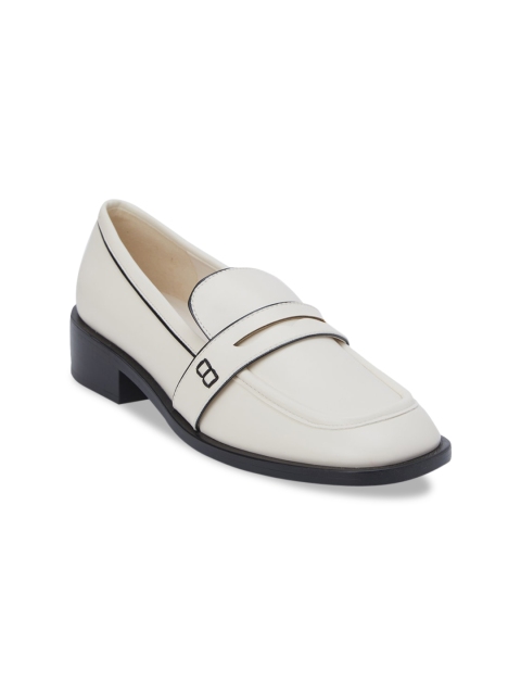 

CHARLES & KEITH Women Off-White Solid Ballerinas