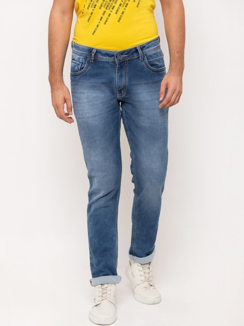 

Globus Men Blue Slim Fit Mid-Rise Clean Look Jeans