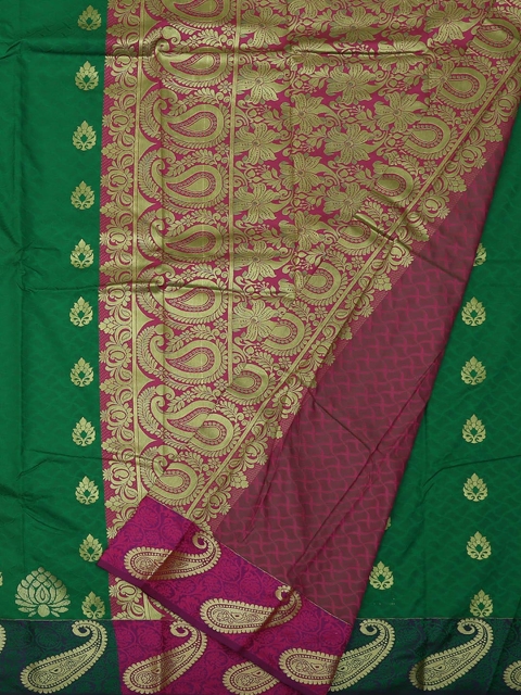 

Pothys Green Woven Design Art Silk Saree