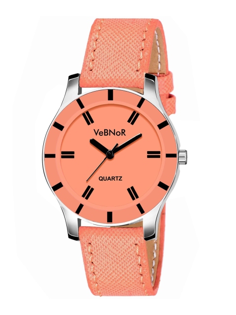 

VeBNoR Girls Orange Analogue Watch WT 605 ORANGE