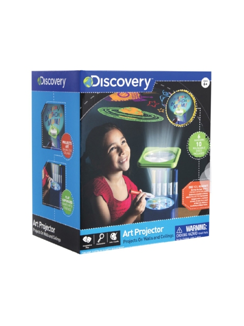 

Discovery Kids Blue & Green Toy Sketcher Projector With 5 Color Markers